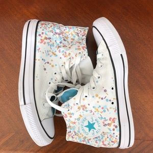 Confetti converse